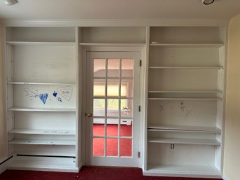 Built In Wall Shelving Unit