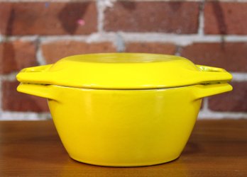 Vintage Yellow Michael Lax For Copco Cooking Pot