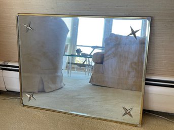 Mid Century Mirror. 27'X 21'