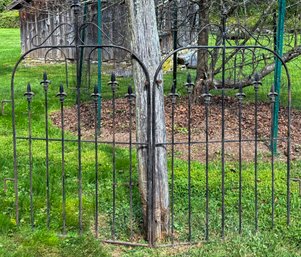 A Pair Of Gorgeous Antique Wrought Iron Garden Gates