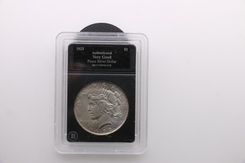 1923 Silver Peace Dollar Coin