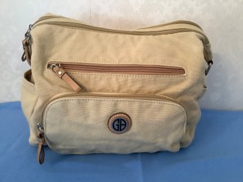 Gianibernini Tan Canvas Purse #11