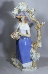 Large Spanish Porcelain Figurine