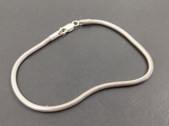 VINTAGE STERLING SILVER OMEGA SNAKE STYLE BRACELET