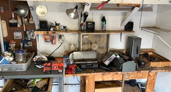 Huge Lot Of Remaining Workbench Contents