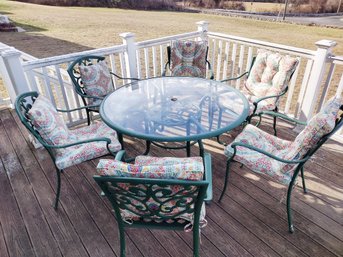 Patio Table With Chairs And Cushions