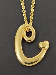 GOLD OVER STERLING SILVER LOVING MOTHER NECKLACE