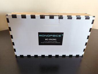 Monoprice MC-5N(8M) 5.25' In-Wall Center Cannel Speaker (NIB)