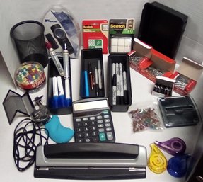 Office Supplies Treasure Lot - Save Money Filling That Supply Closet For Home Or Office CVBK