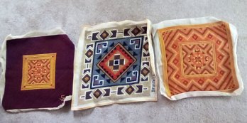 Vintage Needlepoint Renderings - Artwork For Framing Or Adding To Pillows/seat Covers