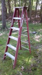 6 Foot Folding Fiberglass Step Ladder