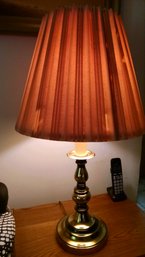 Lamp With Shade  Bronze Color 26