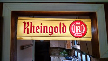 Vintage Lighted Rheingold Sign  22x9