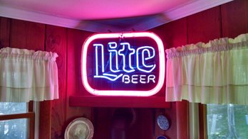 Light Beer Sign  Neon Lighted  22x16