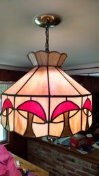 Hanging Light  Stained Glass  20'x16 Diameter