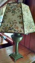 Country Table Lamp With Shade - 18'