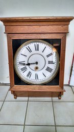 Sessions Vintage Wood Wall Clock - 24'x12'