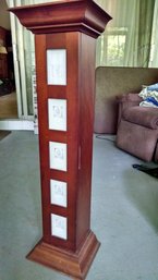Wood CD Holder  40'h  With CDs Included! (approx 70) - Wow