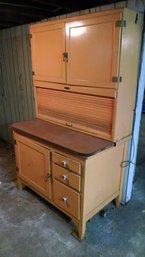 Great Piece! - Vintage Kitchen Hutch/work Station