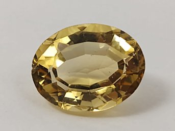 1 Pc LOOSE OVAL CITRINE GEMSTONE 13.9mm X 10.8mm  6.05ct