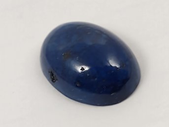 1 Pc LOOSE OVAL LAPIS LAZULI STONE CABACHON 15.2mm X 11.1mm  6.42ct