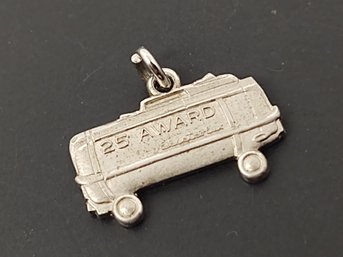 VINTAGE STERLING SILVER ELECTROLUX 25yr AWARD CHARM FOR A CHARM BRACELET