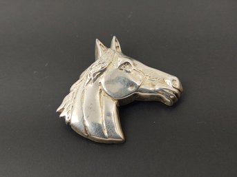 VINTAGE STERLING SILVER HORSE PENDANT