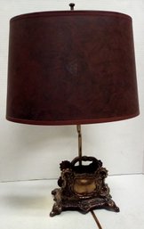 Vintage Brass Lamp Olds Your Envelopes, Journal, Mail At Close Reach    LizS/CVBK