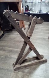 Antique Wagon Jack - Formerly Used To Raise A Wagon Axle Enough To Remove A Wagon Wheel  CK/SR