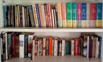 Book Collection - Christian, 9 Vol. Story Of Civilization, Fiction  & More    Top 1/2 Right Side