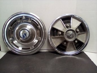 Vintage Hubcaps - Buick Regal 13.25/15.50 Inch & Unidentified Cap 13.25/15 Inch  StAC5