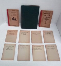 11  VIntage Books 1915 - 1925: 9 Little Blue Books And Others     MB/E3