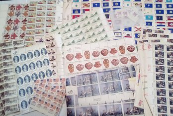 Unused Vintage U. S. Postage Stamps With Value Just Over $125.00  MB/E3