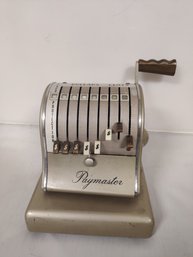 Vintage Paymaster Check Printer Series S - 600, Chicago.                         JR / C5.