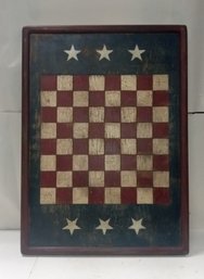 Beautiful Vintage Framed Game Board. MIK / E 1