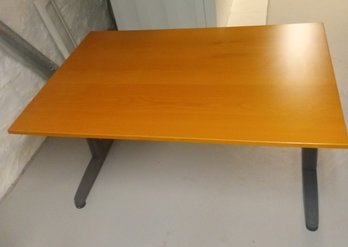 Beautiful IKEA Galant Adjustable Height Table.