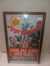 Great Vintage Print Of A 1942 Lobby Poster Of Judy Garland's Movie For Me And My Gal  JB /wAD