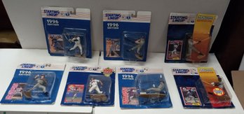 Nice Assortment Of 7 Baseball Action Figures From Starting Lineup- Kirby Puckett, Greg Maddux    LP / D4