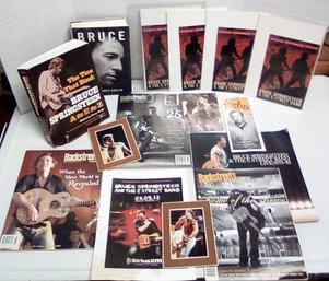 Bruce Springsteen Collection - Signed Catalogues, Plus Books, Magazines &  Photos        LP/CVBK