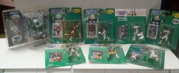 Nice Assortment Of Football And Hockey Action Figures From Starting Lineup. LP /D4