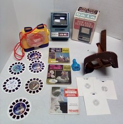 Discovery Channel View Master, Stereo Pictures, Vintage Stereoscope, Baia Ultra-vue I  OMG/D4 Box