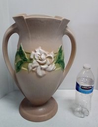 Fabulous Large Vintage Roseville 2 Handled  Art Pottery - Grey Gardenia, #689-ill     212/D2