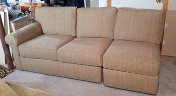 Beautiful Ethan Allen Sectional Sofa Part 2 With Pillows