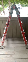 Very Useful Little Giant Megalite Ladder System Fully Adjustable 300 Lb Weight Limit