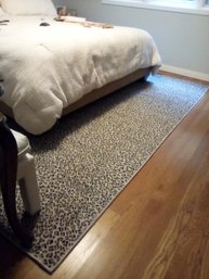 Redi-Cut 120 X 96 Inch Carpet In Leopard Print Style & Underpadding Adds A Stylish Note To Your Space  MBR