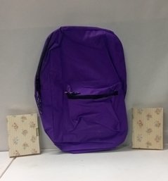 Nice Child's Backpack And Two Diaries John B/CAVB