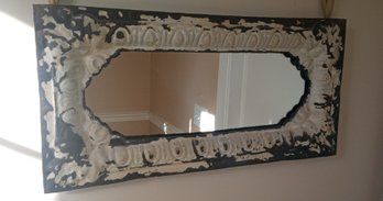 Nice Vintage Mirror With Lovely Metal Frame