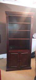 Nice Three Shelf With Bottom Cabinet Bookshelf.