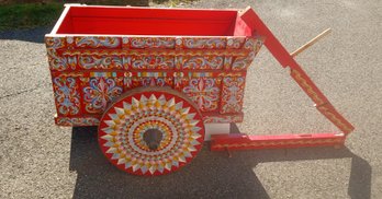 Charming Antique Mexican Inspired Drink/food Cart