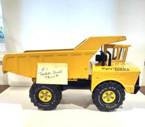 VINTAGE METAL TONKA DUMP TRUCK # 1